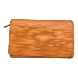 Louis Vuitton Portafoglio in pelle Pre-owned - - Pre-owned - Donna - Arancione - ONE SIZE
