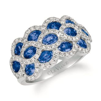 Le Vian Ladies Sapphire Rings set in 14K Strawberry Gold