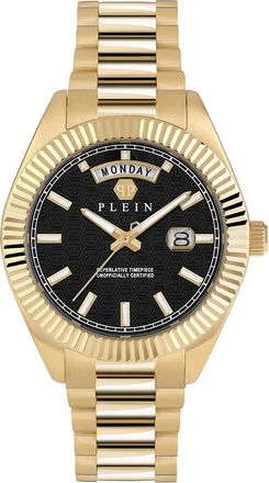 Philipp Plein Date Superlative Gent Mens Gold Watch PWPNA0424 material_Stainless_Steel - One Size