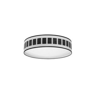 Fabrilamp Fabrilamp - Plafon 72w Ivanna Blanco-madera Negra 5616lm 3000k,4000k,6500k 14x50x50 Cm