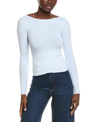 Free People Low Back Seamless Top