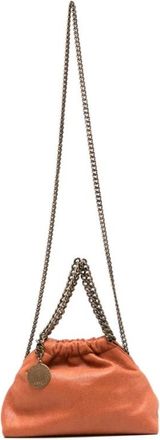 Stella McCartney Falabella Mini Drawstring Bag - Dames - Handtassen - Oranje - ONE Size - Tassen