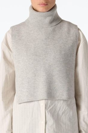 Iro Ron Dickie Sweater In Light Grey
