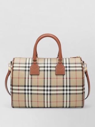 Burberry mini bowling check tote bag