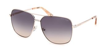 Guess GM00022 32W Womens Sunglasses Gold Size 63