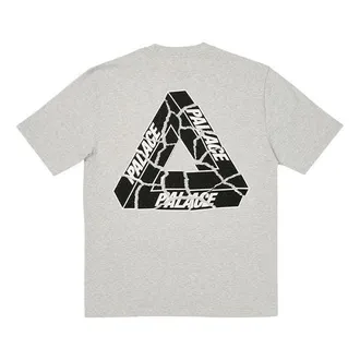 Palace Tri-Ripped T-Shirt Grey Marl P25TS083
