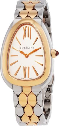 Bulgari Bulgari Serpenti Seduttori Quartz Silver Dial Ladies Watch 103277