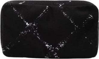 Chanel Pre-owned Clutches, female, Black, Size: ONE SIZE Pre-owned Nylon Clutch