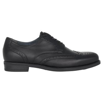 Waldl&auml;ufer Zwarte Heren Veterschoenen - Heren - Nette schoenen - Zwart - 40 EU - Leer - Schoenen