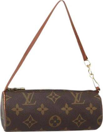 Louis Vuitton Pre-owned Mini Bags, female, Brown, Size: ONE SIZE Pre-owned Pouch