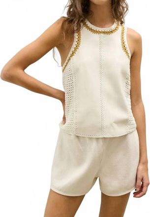 M&eacute;lissa Nepton Celeste Top In Cream