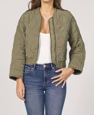 Dear John Denim Maverick Breezy Jacket In Vetiver