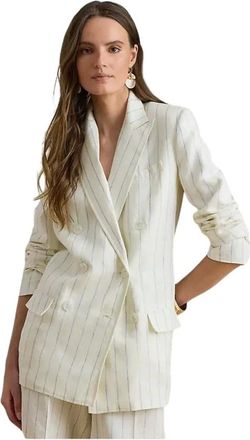 Ralph Lauren Donna, Giacche, Bianco, L, new