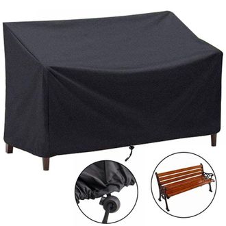 OEM Funda Para Banco De Jard&iacute;n Exterior, Impermeable, De Tela Oxford 210d, 134x66x89cm-crezuo