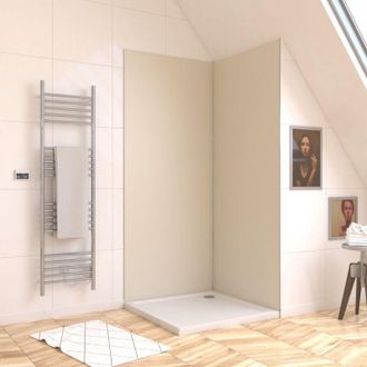 Aurlane Panel Mural Acabado Aluminio Marfil 90 X 210 Cm - Wallit Ivoire