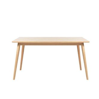 DRAWER Mesa extensible de 4-10 personas en madera 150-240x90cm - Madera clara