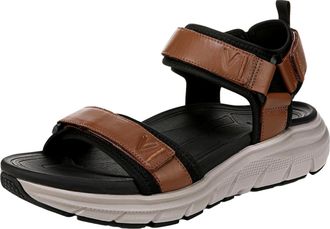 Vionic Walk Max Wanderer Walking Sandals Hazelnut Leather / Mesh J3205M1200 Mens