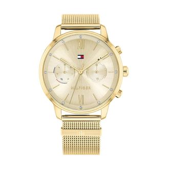 Tommy Hilfiger Blake Multifunction Horloge - Dames - Horloges - Geel - ONE Size - Accessoires
