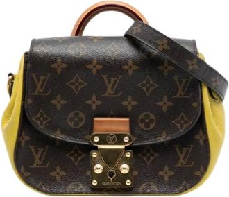 Louis Vuitton Vintage, unisex, Bruin, ONE Size, Leer, Pre-owned Eden PM