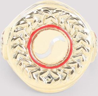 Casablanca Sports Medallion Ring