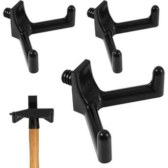 OEM Juego De 3 Pr&aacute;cticos Ganchos Dobles Para Herramientas, Ideales Para Guardar Objetos En El Jard&iacute;n. Accesorios Para Almacenamiento En La Pared Del Garaj