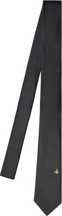 Vivienne Westwood Cravatta 7 cm - - Accessories - unisex - Nero - ONE SIZE