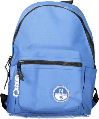North Sails Rugzak met logodetail - Heren - Tassen - Blauw - Maat: ONE Size Poliester