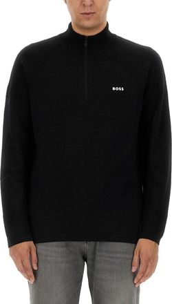 HUGO BOSS Sweatshirt With Logo-Uomo