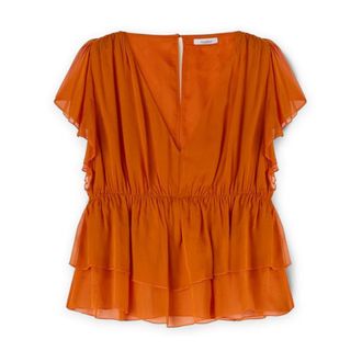 Motivi Donna, Camicette, Arancione, XL, new