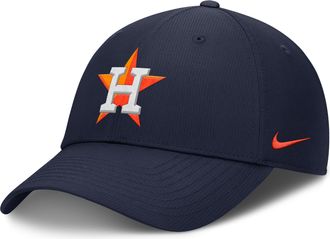 Nike Houston Astros Club Nike Mens Dri-FIT MLB Adjustable Hat in Blue | NB0241SHUS-T0X