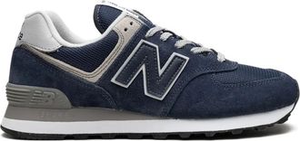 New Balance Sneakers 574 con applicazione - Blu