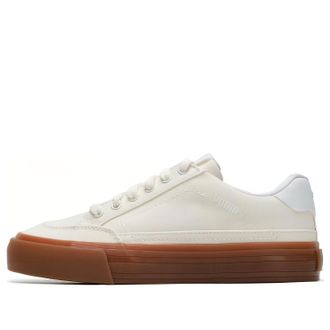 Puma Capris Leather Skateboarding Sneakers White 395020-16