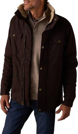 The Normal Brand Cotton Canvas Chore Coat in Umber at Nordstrom, Size X-Large