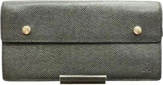 Louis Vuitton Pre-owned Portafoglio lungo (bi-fold) - - Pre-owned - Uomo - Nero - ONE SIZE