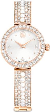 Swarovski Matrix Pearl Bangle Ladies Watch 5705406