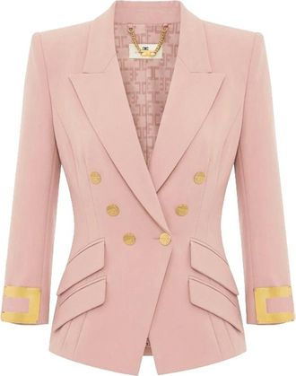 Elisabetta Franchi Mujer, Chaquetas, Rosa, Talla: XS