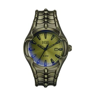 Diesel Vert Horloge - Heren - Accessoires - Groen - Maat: ONE Size