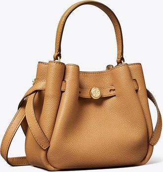 Tory Burch Womens Mini Romy Bucket Bag, One Size
