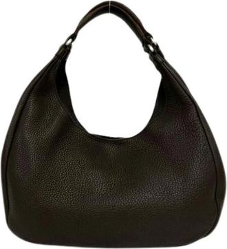 Bottega Veneta Pre-owned Vintage Schoudertas - Dames - Vintage Schoudertas - Bruin - ONE Size - Leer - Vintage
