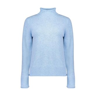 Bloomings Slk 10-9033 Turtleneck - Dames - Coltruien - Blauw - S - Wol - Truien & Vesten