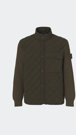 Stone Island QUILTED 4100016 JACKET Size: XL, colour: KHAKI