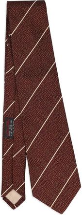 Gianfranco Ferre striped tie - men - Silk - One Size - Red