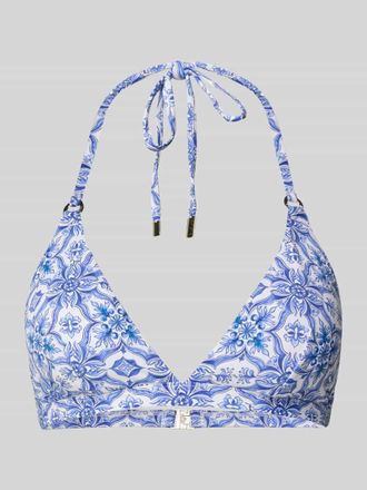 Joop Bikini-Oberteil im Triangel-Form Modell MURI BEACH in Blau, Gr&ouml;&szlig;e 36B