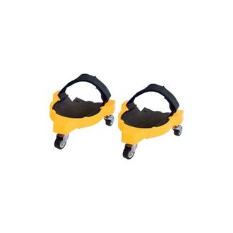 OEM Juego De 2 Rodilleras Flexibles Con Ruedas Para Jardiner&iacute;a Y Obras De Construcci&oacute;n