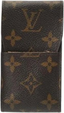 Louis Vuitton Pre-owned Accessories, female, Brown, Size: ONE SIZE Pre-owned Canvas home-office