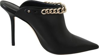 Jimmy Choo London Elegant Leather Womens Pumps