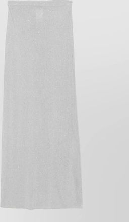 Tom Ford long skirt sequin detail mid rise