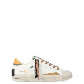 Crime London Sneakers, male, White, Size: 12 US Sk8 Deluxe