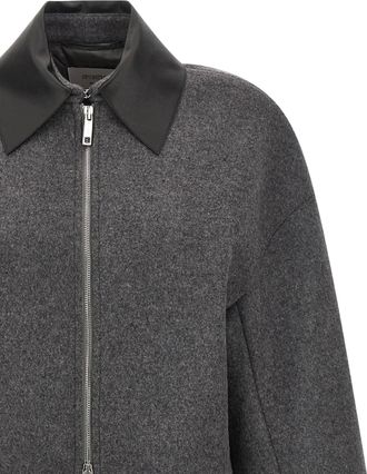 Sportmax Virgin Wool Full-Length Womens Jacket