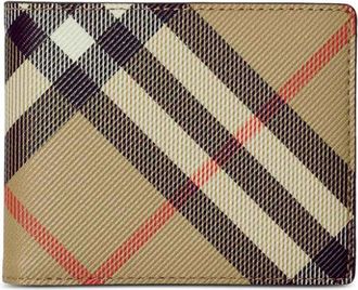 Burberry Check Bifold Wallet